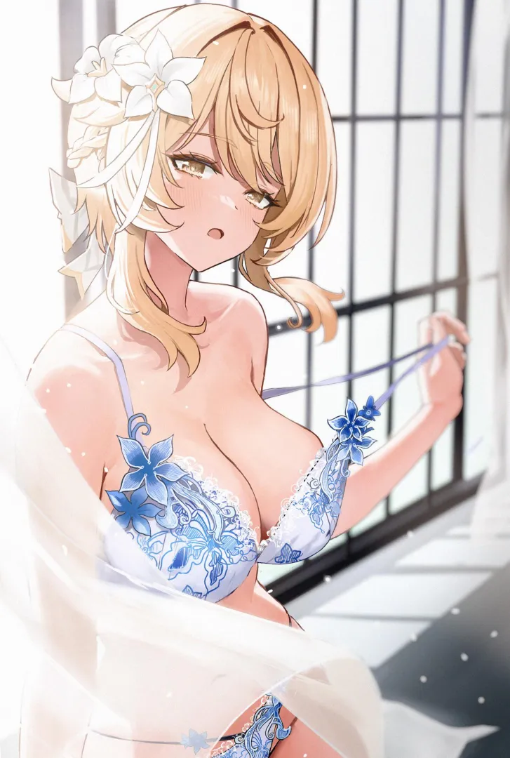 Lumine in lingerie posted by Silent_Steak_9540