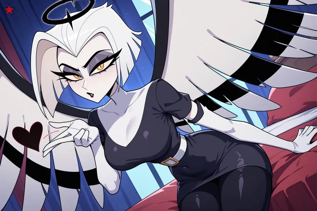 Lute Blowing a kiss for her true love  Szymon (AI) made by Makerdevinart posted by Spiritual-Arugula-83