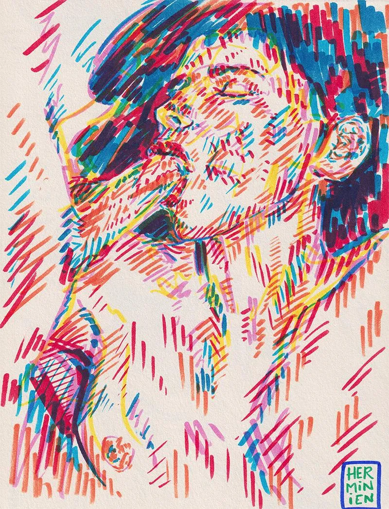 Lying BJ, by me posted by Herminien_comics