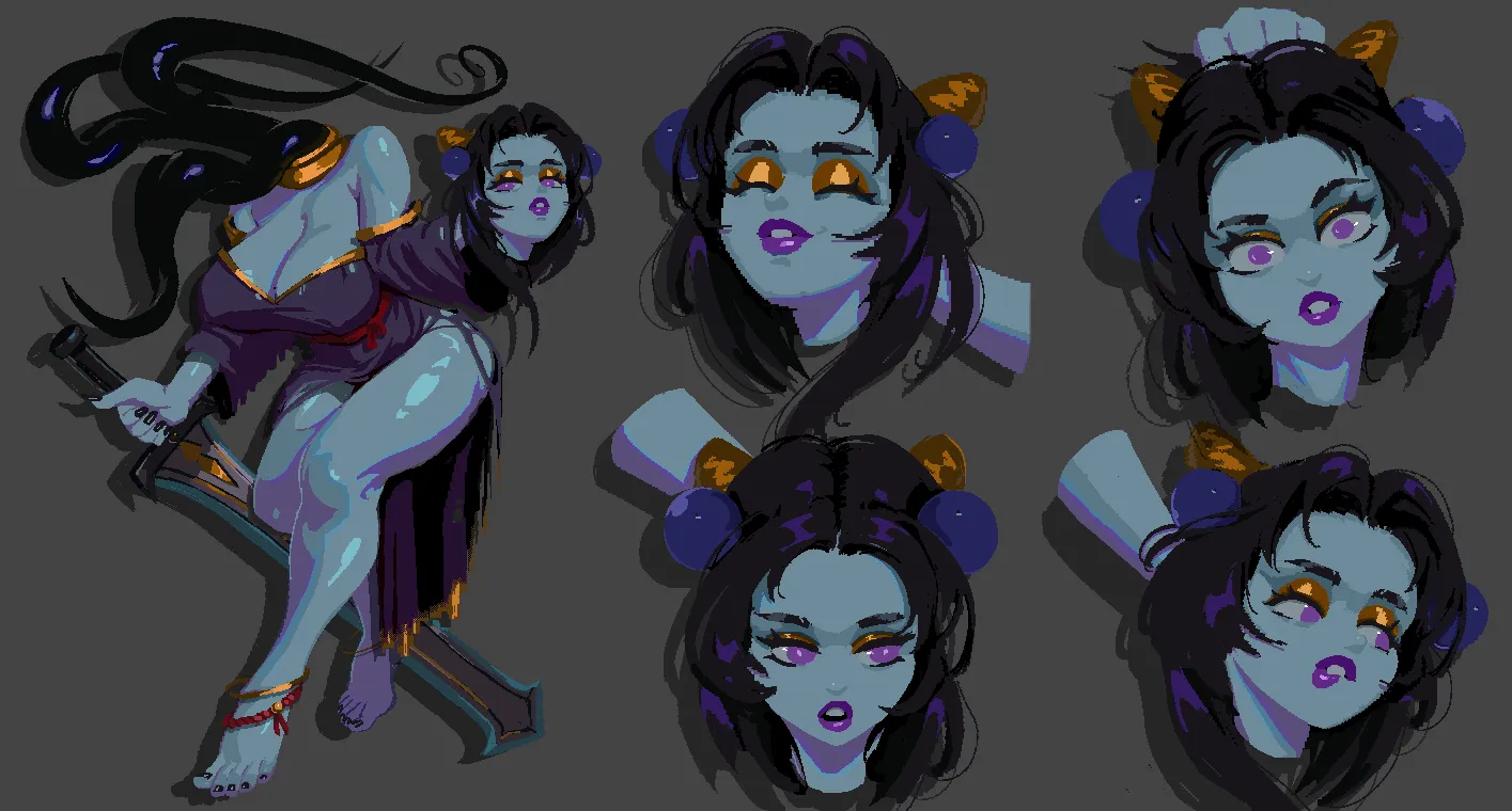 Lyssara [OC] posted by lustriagame