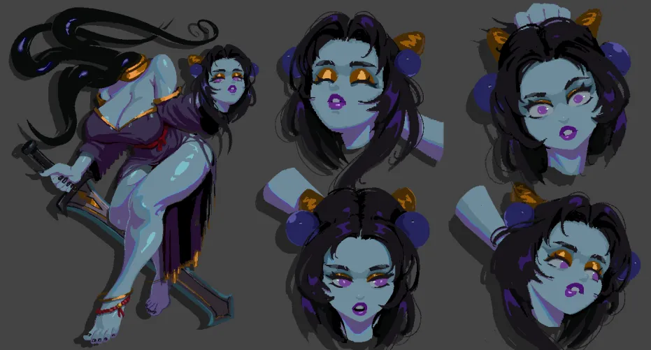 Lyssara the Enigma by lustriagame