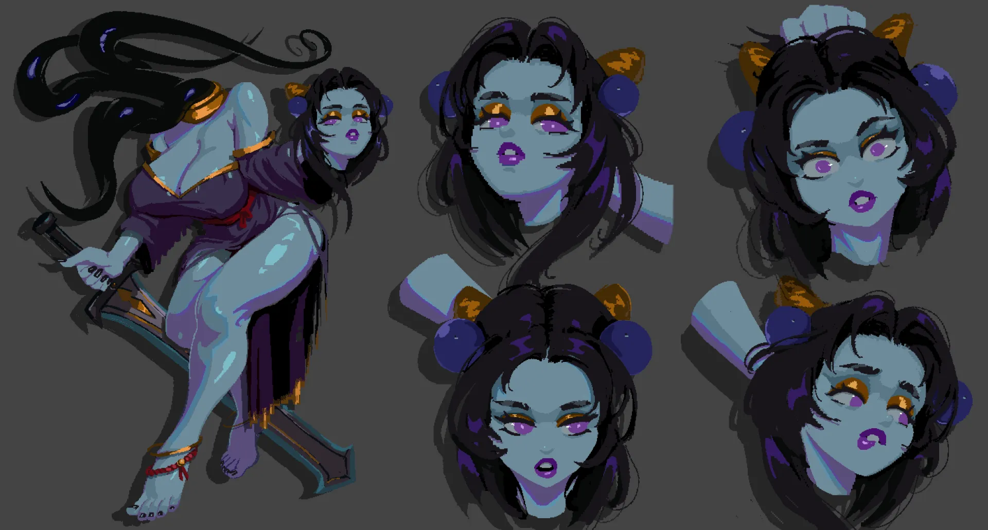 Lyssara the Enigma (firez_art) [Lustria] posted by lustriagame