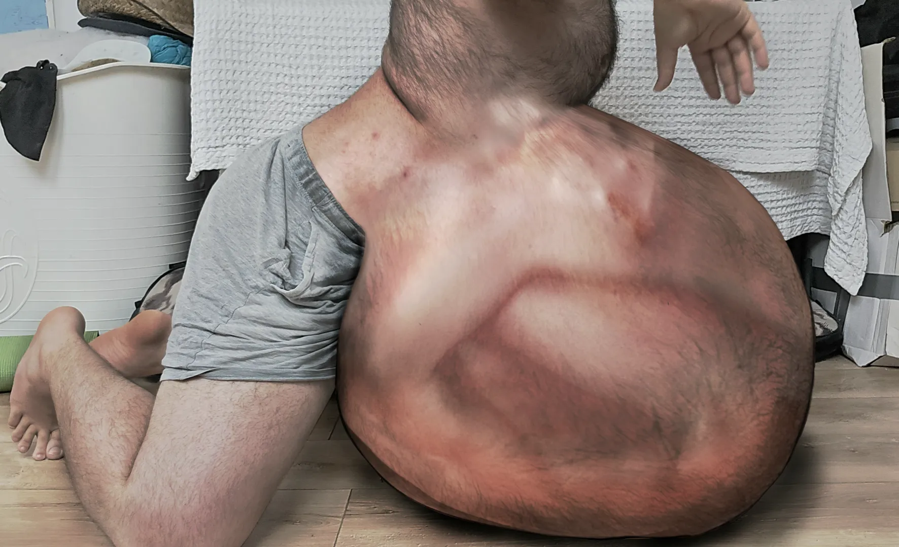 {m} (photoshop OC) They were so filling and fun to swallow, but so heavy that i couldn't stand up. posted by CartographerNew2243