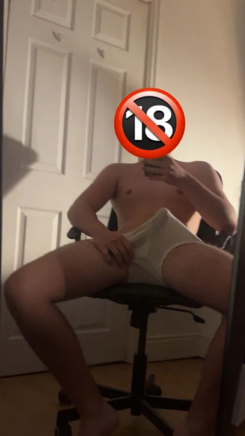 M19 chavvy Uk lad - wh wants my boxers? Dm or add SC BXS268897 by Popular-Page-4817