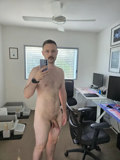 (M)29 Jury's still out on the body hair and love handles...thoughts? by Fit-Gold-2440