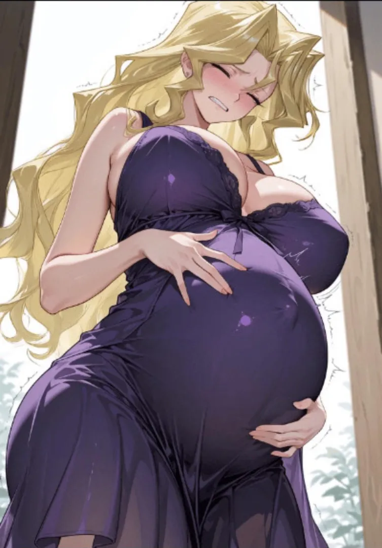 [M4F] Overdue model goes into labor while filming and decides to keep the camera going. posted by AmbientOcean22