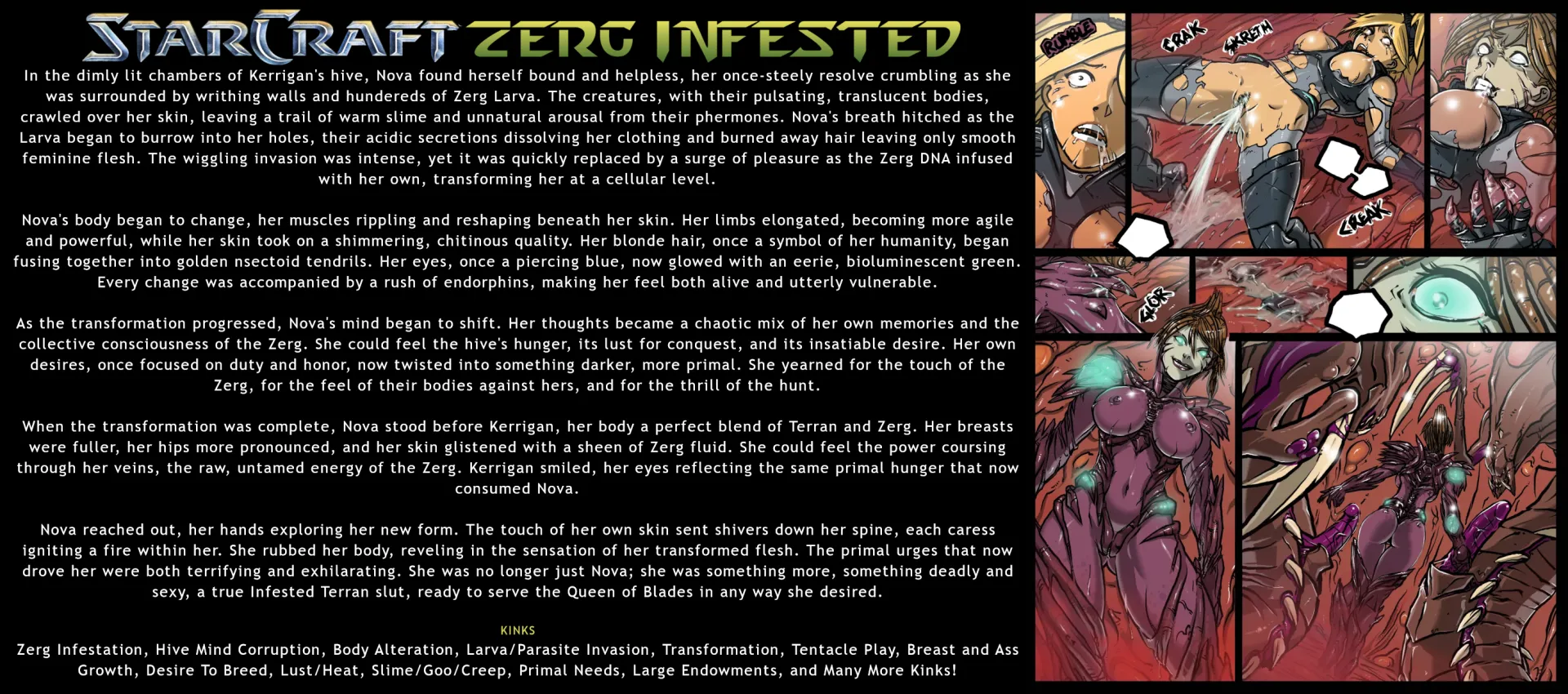 [M4F] Starcraft: Zerg Infested (A Mental/Physical Terran Infestation RP!) posted by FuckMeMrIrish
