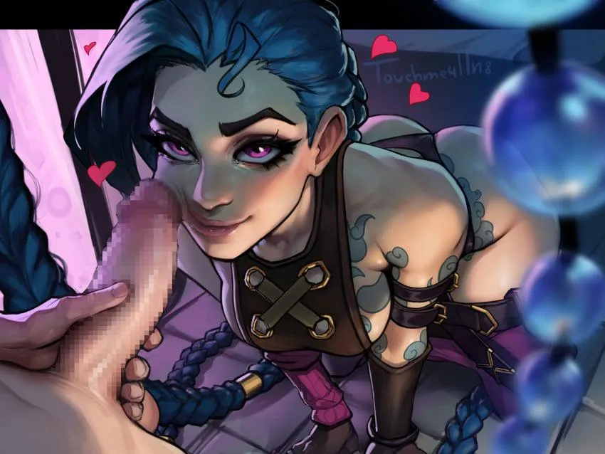 [M4F] STICKING YOUR DICK IN CRAZY. Stuck in a jail cell in the city of Piltover, Jinx has been plotting her escape since she ended up in the slammer. Her plan? Luring in a guard with her charms. What? Of course sucking him off is important to the plan! posted by Sojibboy