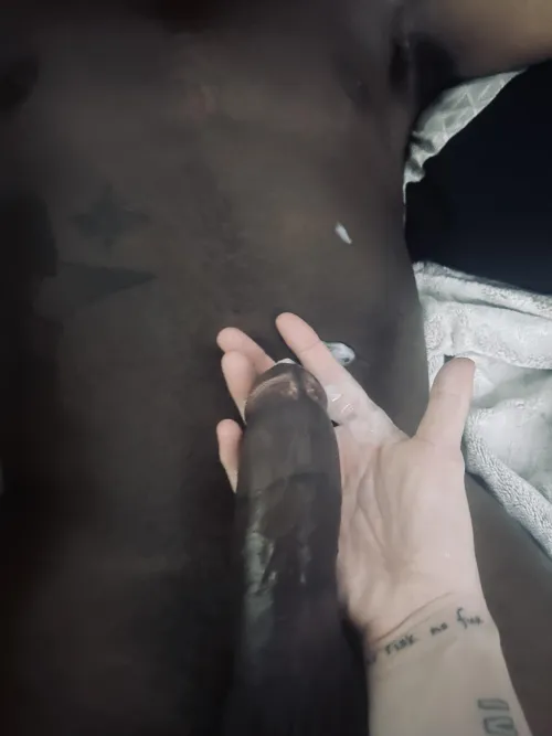 [M4MF] hotwife loved my cum so much she needed a pic, hung bbc looking 4 tonight by Stock_Low_1073