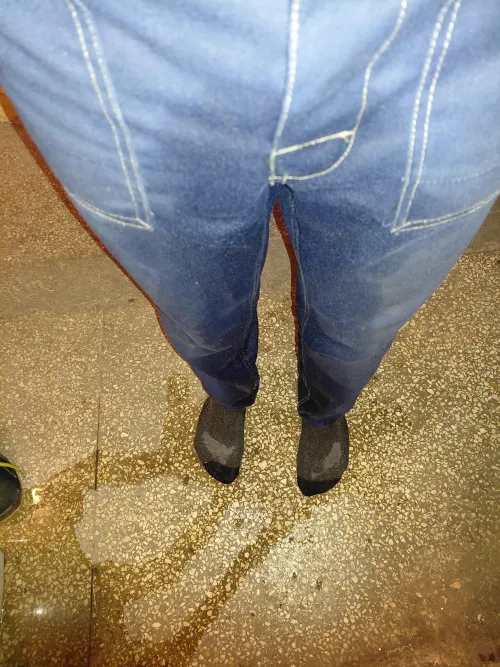 Made a puddle at work. by WetWanderer84