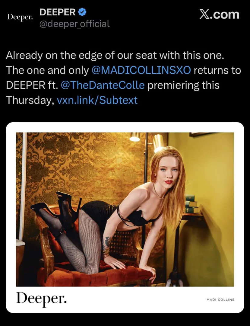 Madi has a new deeper scene coming out this Thursday!! posted by Dark7Demon