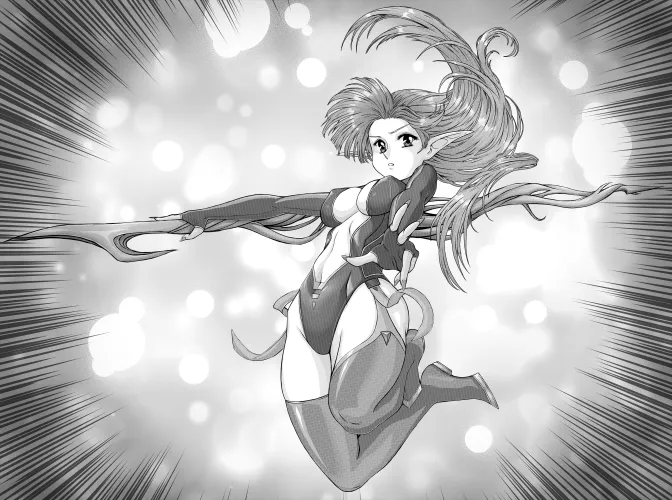 Magical Elf Fighter (Cutietentacles) by cutietentacles