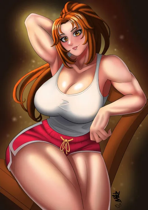 Mai Shiranui Casual (Street Fighter 6) By voidkaiser28arts by Cicada_5