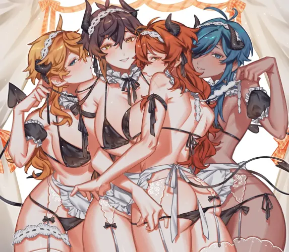 Maid Bikini by: crow 3434?s=06 by Melchangko