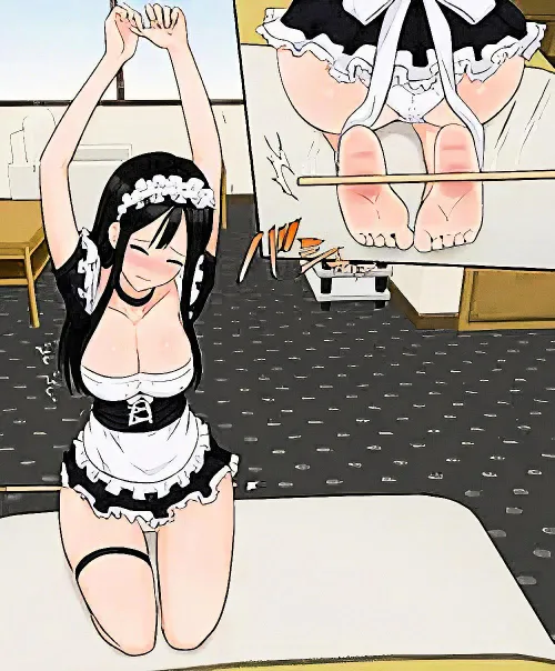 Maid caught stealing and punished by her landlord ((Eingyeo) by GordonTiger