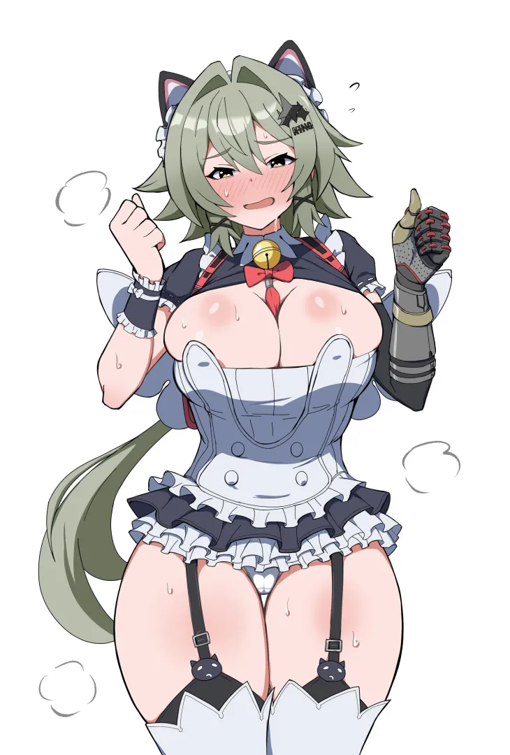 Maid outfit Caesar (nejimeinu2) [zenless zone zero] posted by queshu22