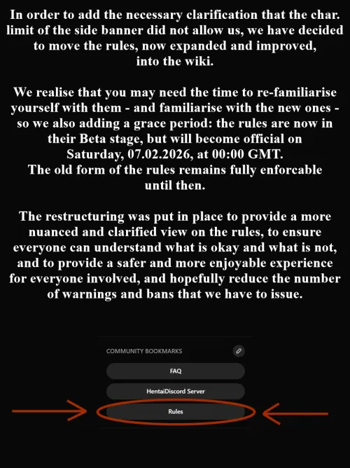 [MAJOR ANNOUNCEMENT] Rules Restructuring and Relocation by RexurecterMkIV