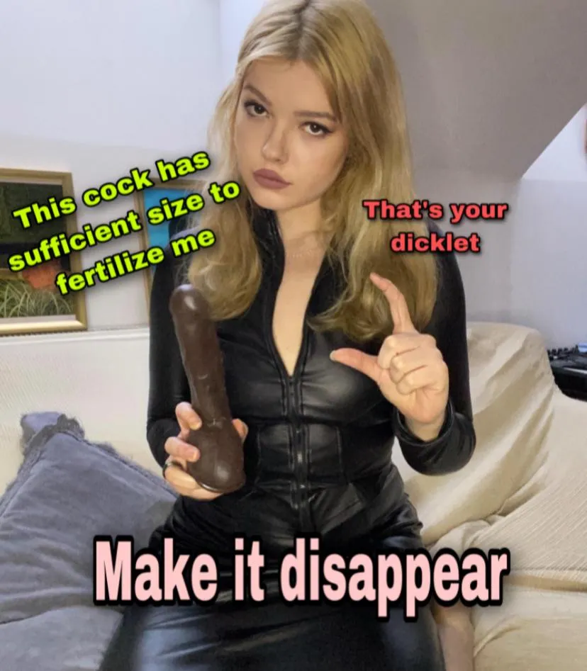 Make it disappear [no imagefap] [oc] posted by Missmaudedoll