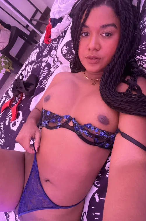 Make me moan by licking my tits down to my pussy by PixieCrumbss