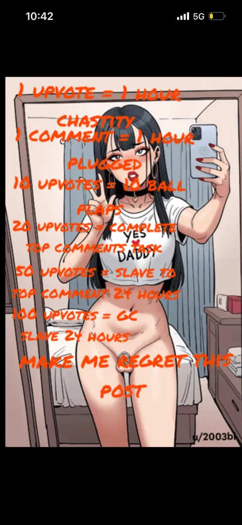 Make me regret this posted by NoControl1854