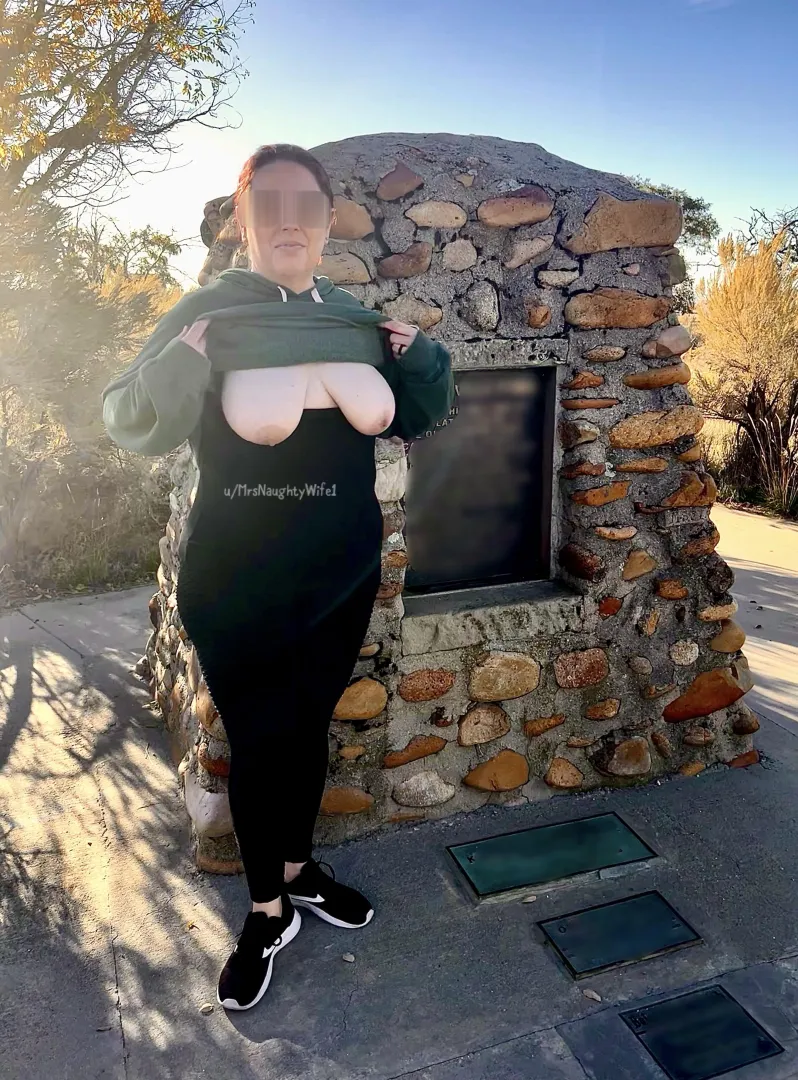 Making sightseeing more fun for people posted by MrsNaughtyWife1