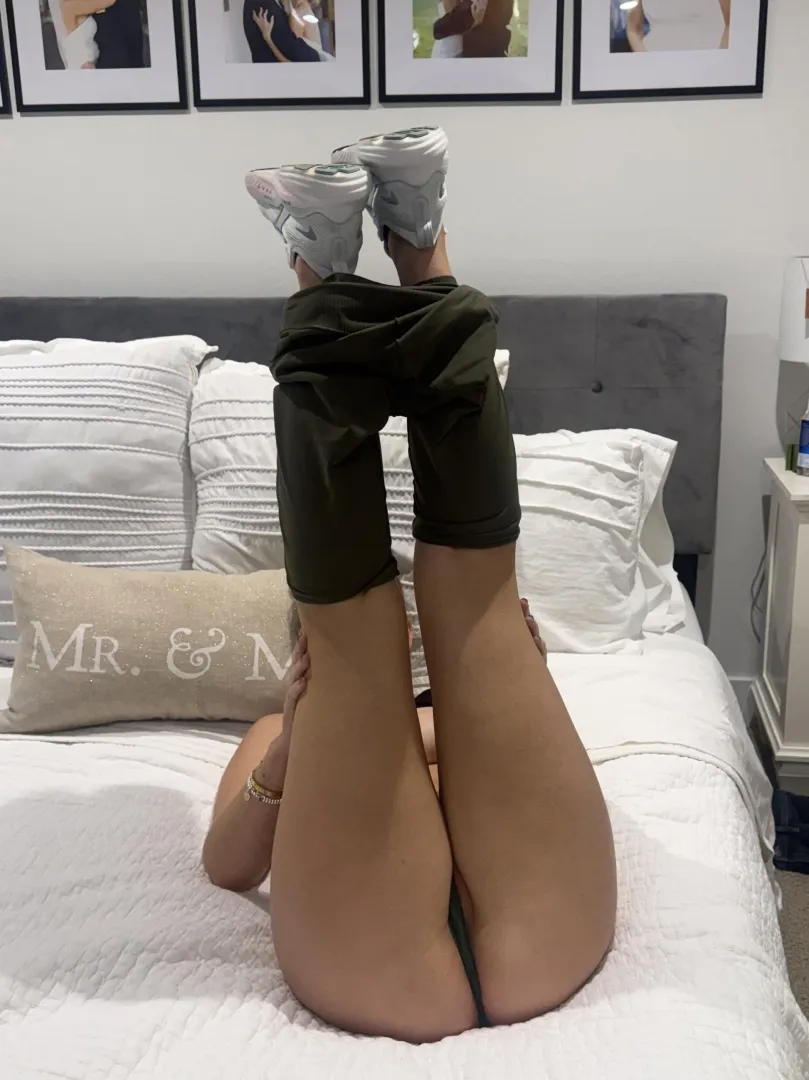 Making stretching fun again. posted by blondepawg99