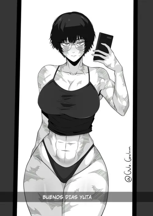 Maki’s selfie (gato gratam) by desirelynx