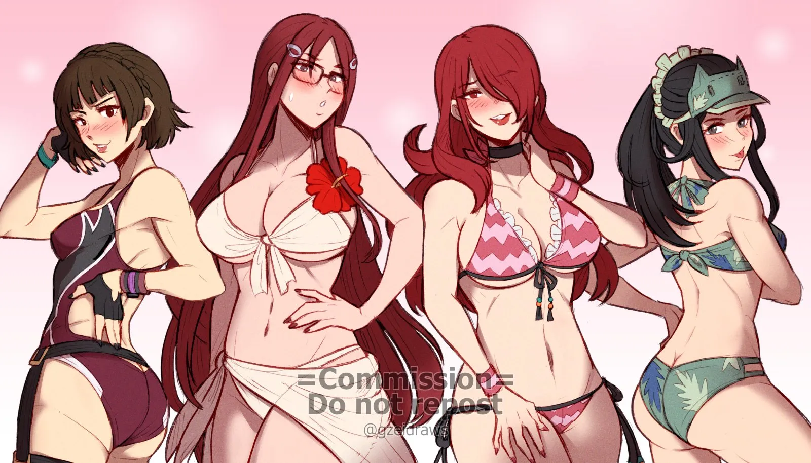 Makoto, Mitsuru outfitswap with Minerva and Kai [Persona and Valkyria Chronicles] posted by Terran117