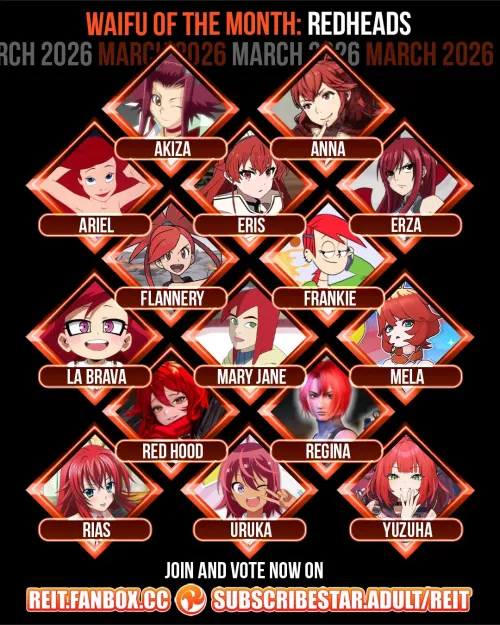 ️ MARCH 2026 – WAIFU OF THE MONTH POLL ️ by reit9
