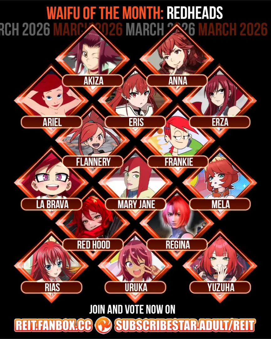 ️ MARCH 2026 – WAIFU OF THE MONTH POLL ️ posted by reit9