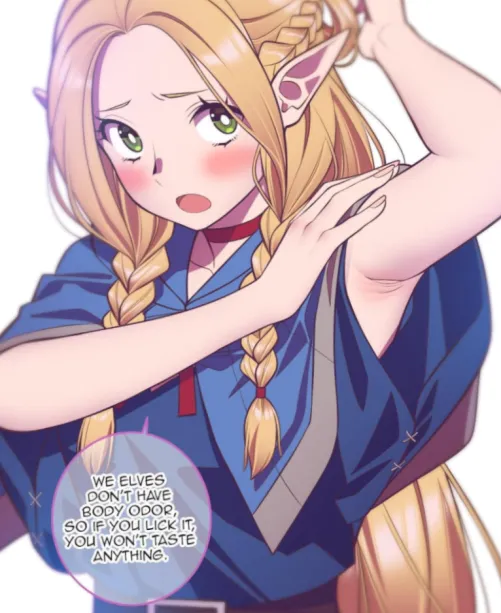 Marcille's pit check [Delicious in Dungeon] by seaofcatss
