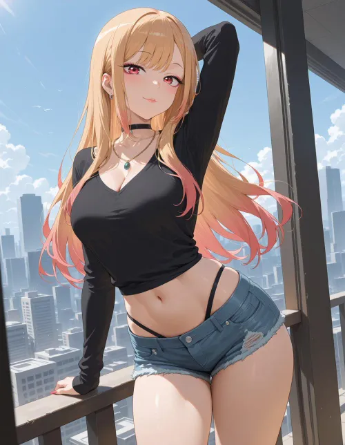 Marin Kitagawa [My Dress Up Darling] by Serious-Garage4484