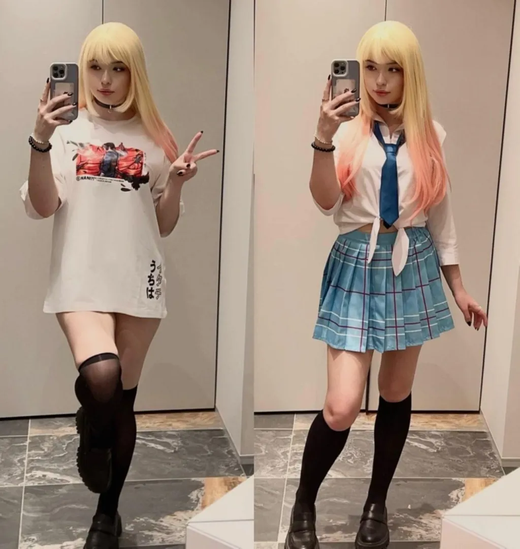 Marin Kitagawa school girl from My Dress Up Darling by Nana posted by tastycosplayer