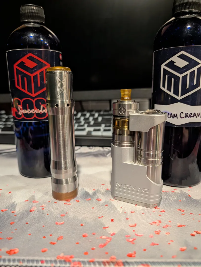 Matchy matchy setups on the desk today. posted by HxC_Happy