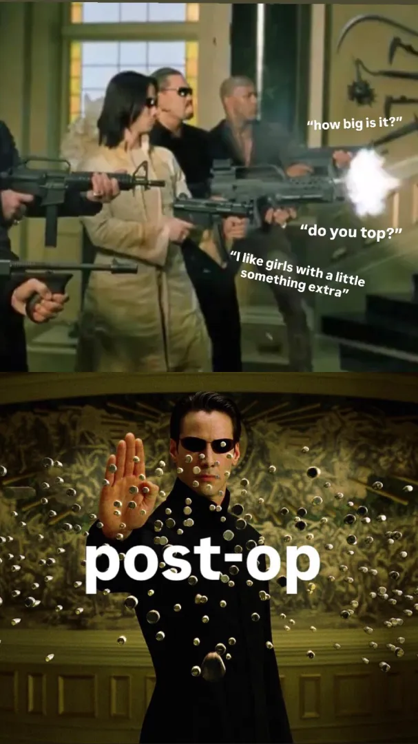 matrix: path of neo(vagina)  posted by dollter_ego