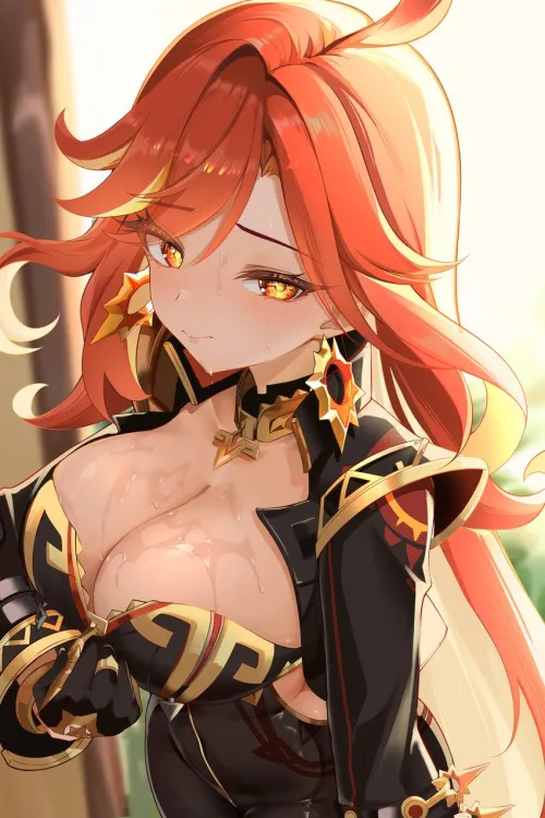 Mavuika [Genshin Impact] by xdragon2k