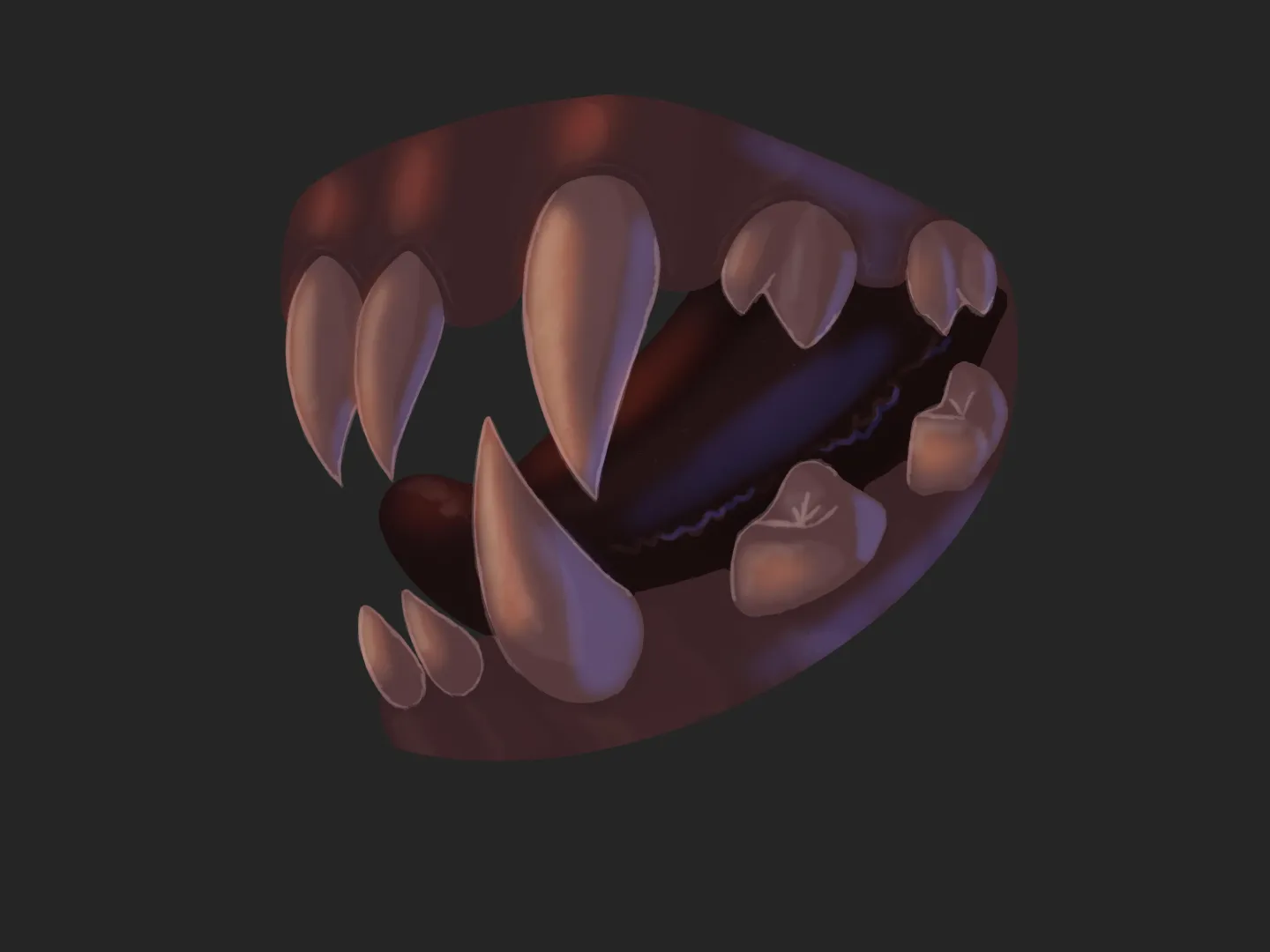 Maw (art by me) posted by saltychangeling