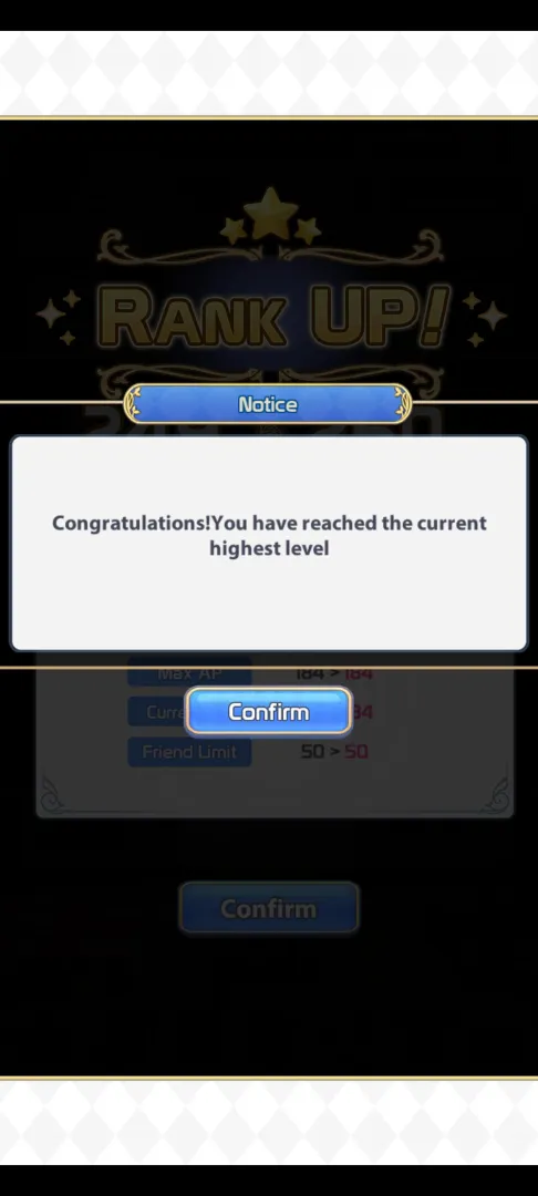 Max lvl :v posted by AnubisaO