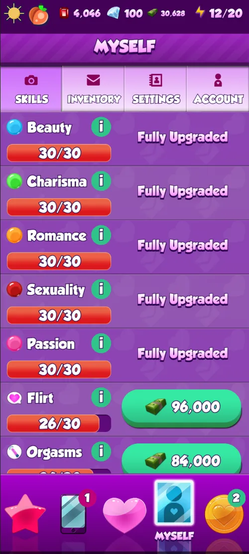 Maxed out skills, now what can I do? by VHPguy