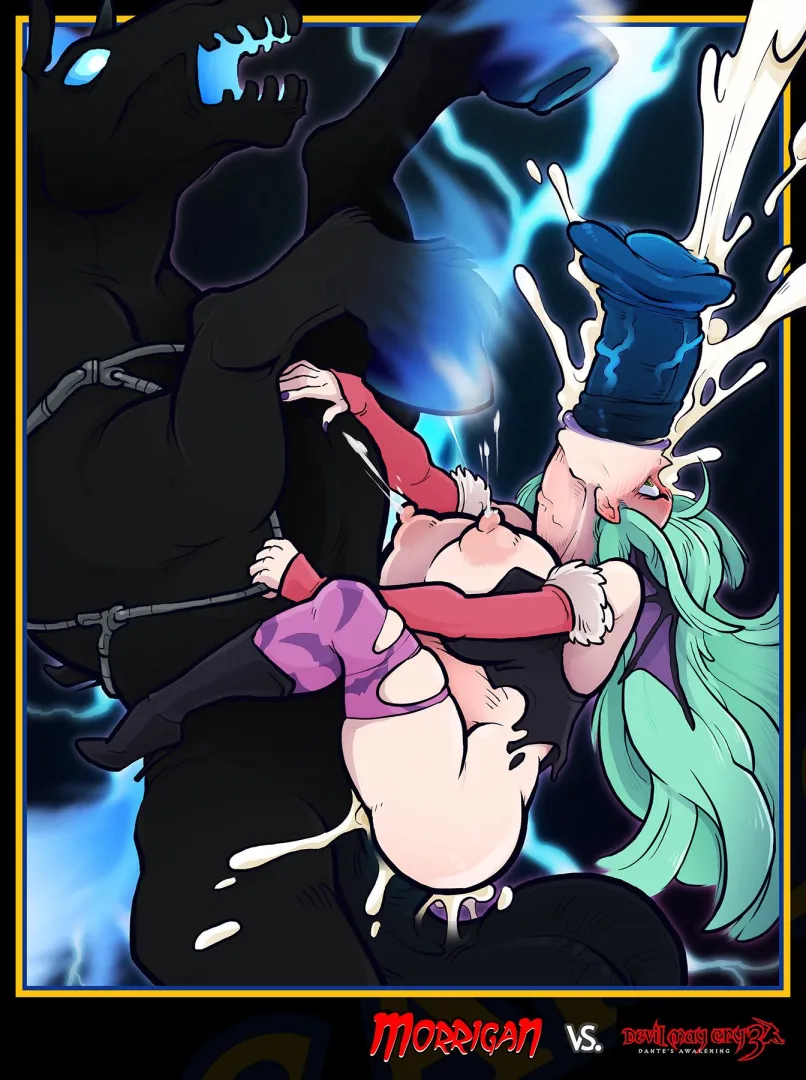 Maybe Morrigan doesn't have a new game, but at least she still has porn...(Sparrow)[Darkstalkers X Devil May Cry] posted by beelord25