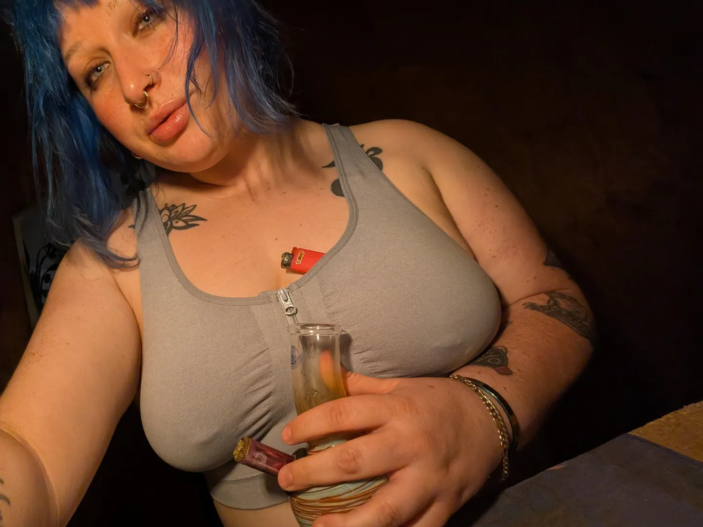 Maybe you should pack me a cone next time  posted by w0rmmyb3lly