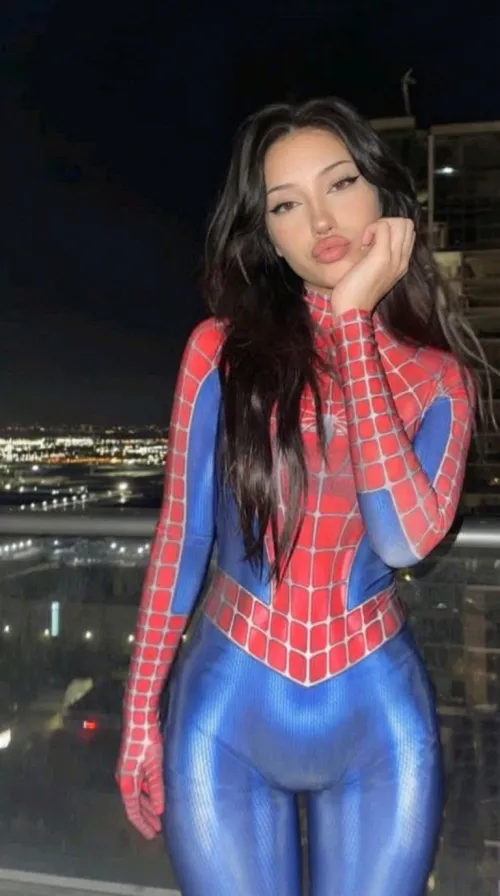 Me as Spider-Man by ewa_slatt