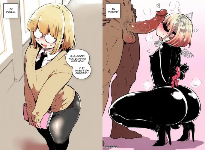 Me in public vs in private by Embarrassed-Yak9887