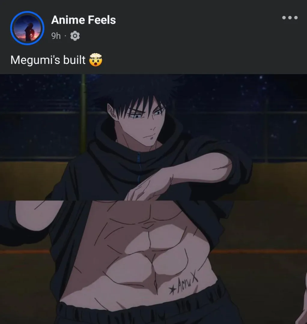 Megumi it's such a sleep build posted by Sab_ussin