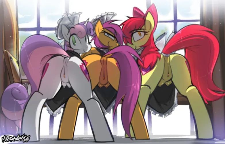 Melhores amigas (cutie mark crusaders) by Leading_Network_3986