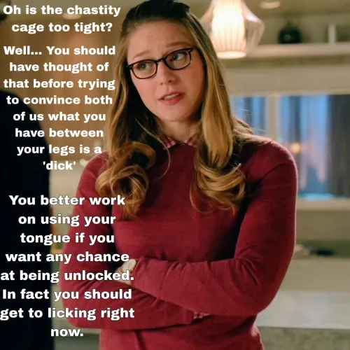 Melissa Benoist wants you to work on using your tongue if you ever want to be unlocked by AlwaysLookingForRp94