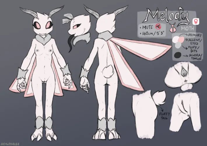 Melody the moth by _Virgin_Pussy_