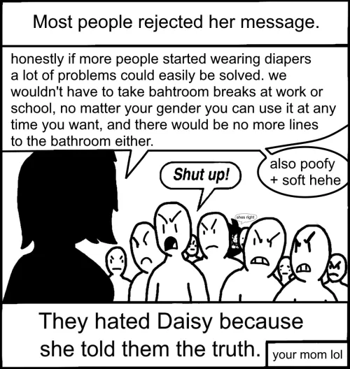[MEME] Most people rejected her message. by listeningwisps