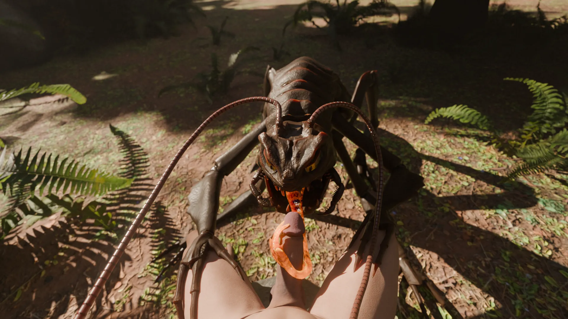 Men in Black Bug Tonguejob [MF] posted by The_Chimeran_Hybrid