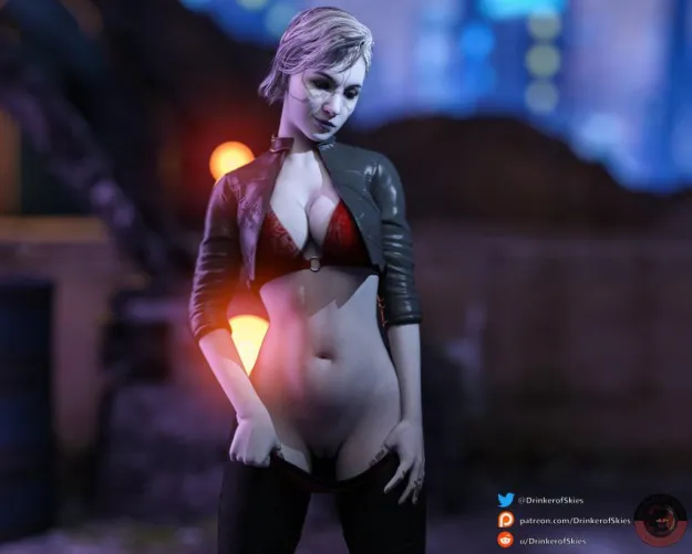 Merrin enjoying a night out. (drinkerofskies) by logantreber